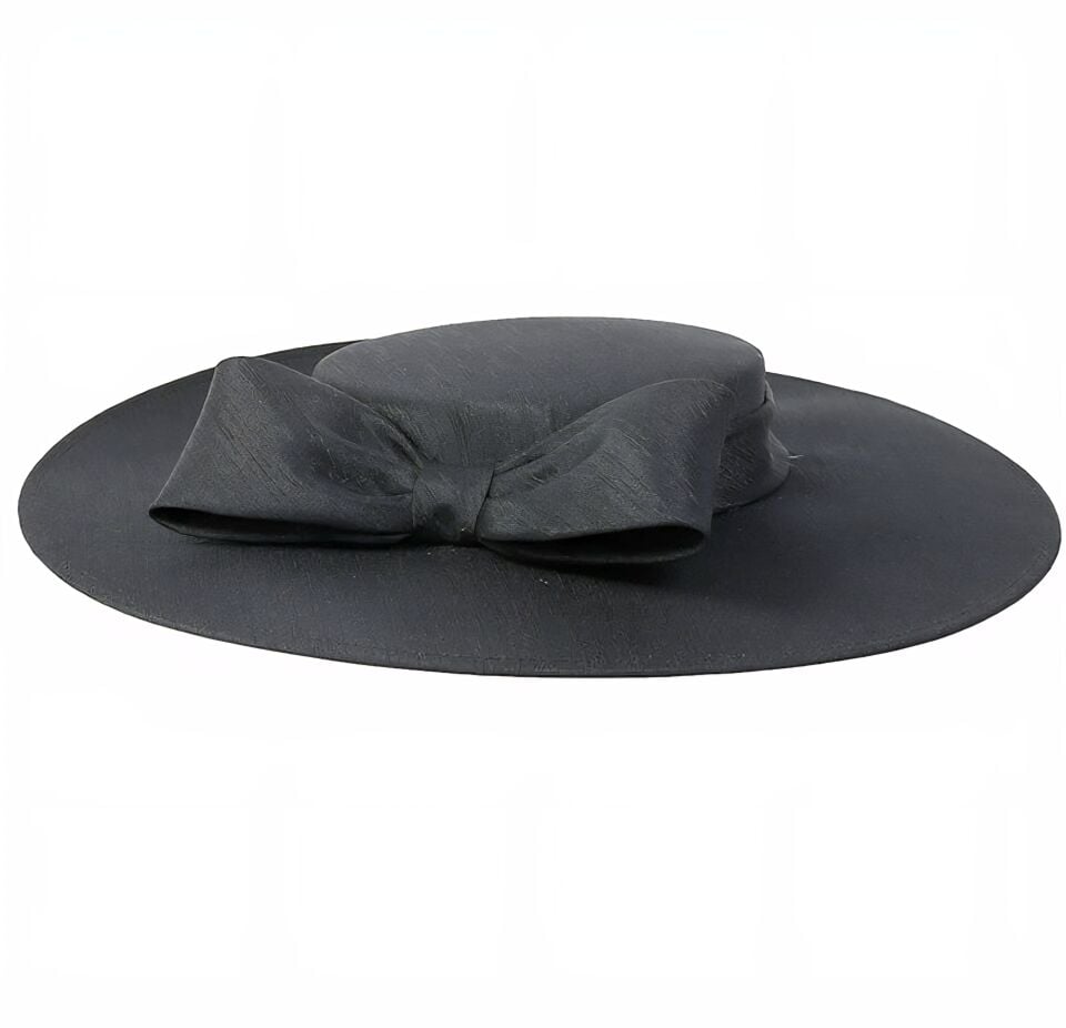 Holly Siyah Renk Vualet Şapka