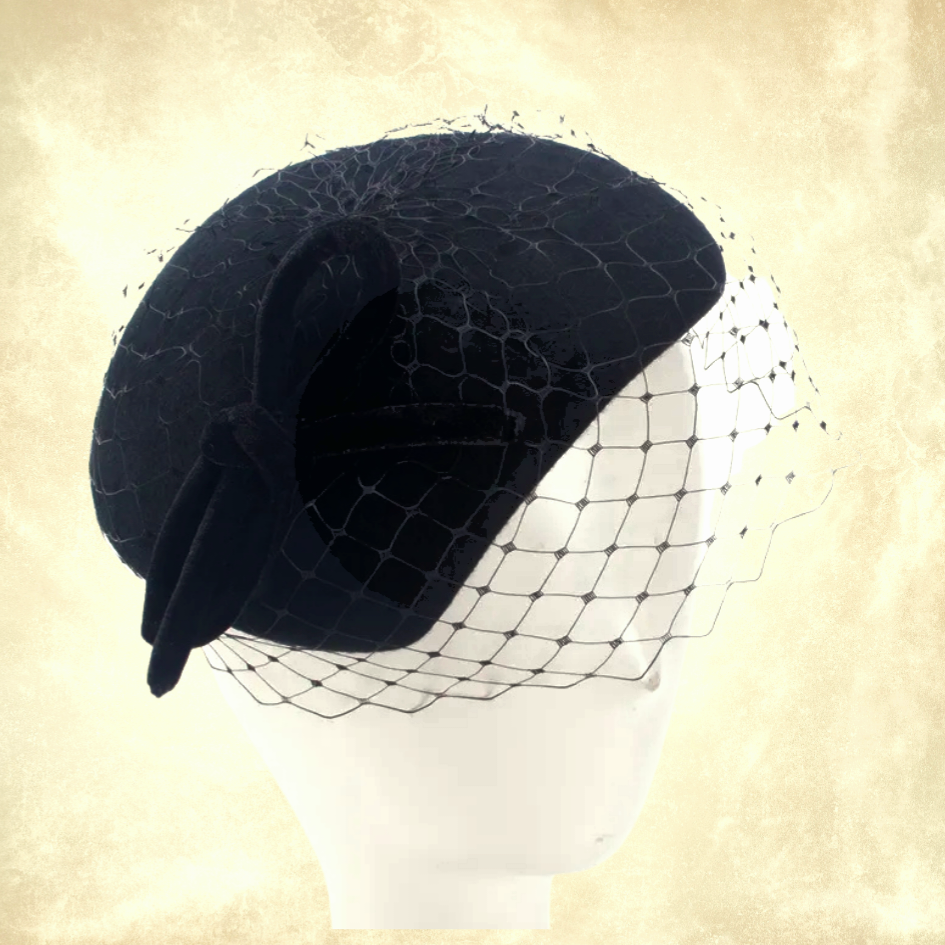 Perla Siyah Renk Fiyonklu Vualet