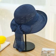 Bonni Lacivert Renk Şapka 35 cm