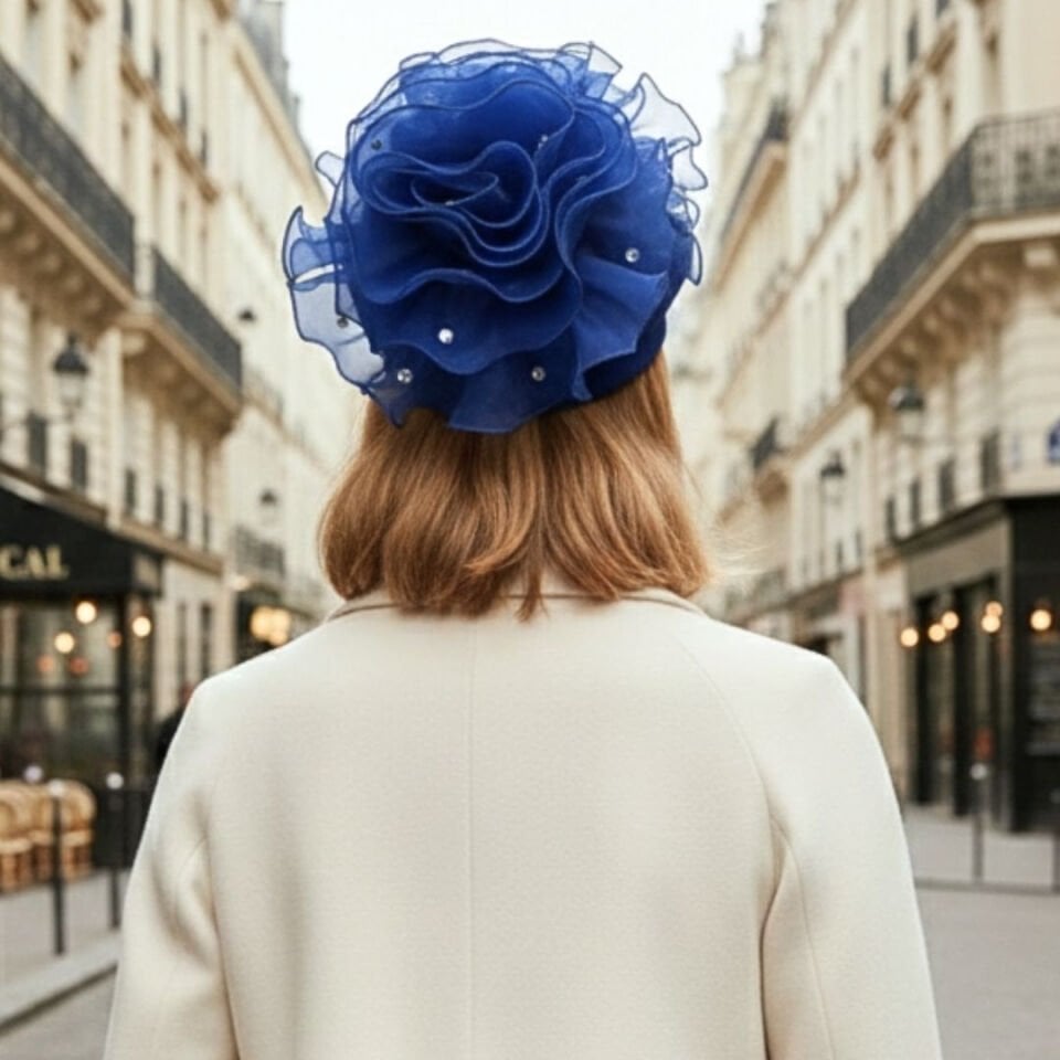 Amata Saks Mavisi Ressam Bere Yetişkin Boy S Beden