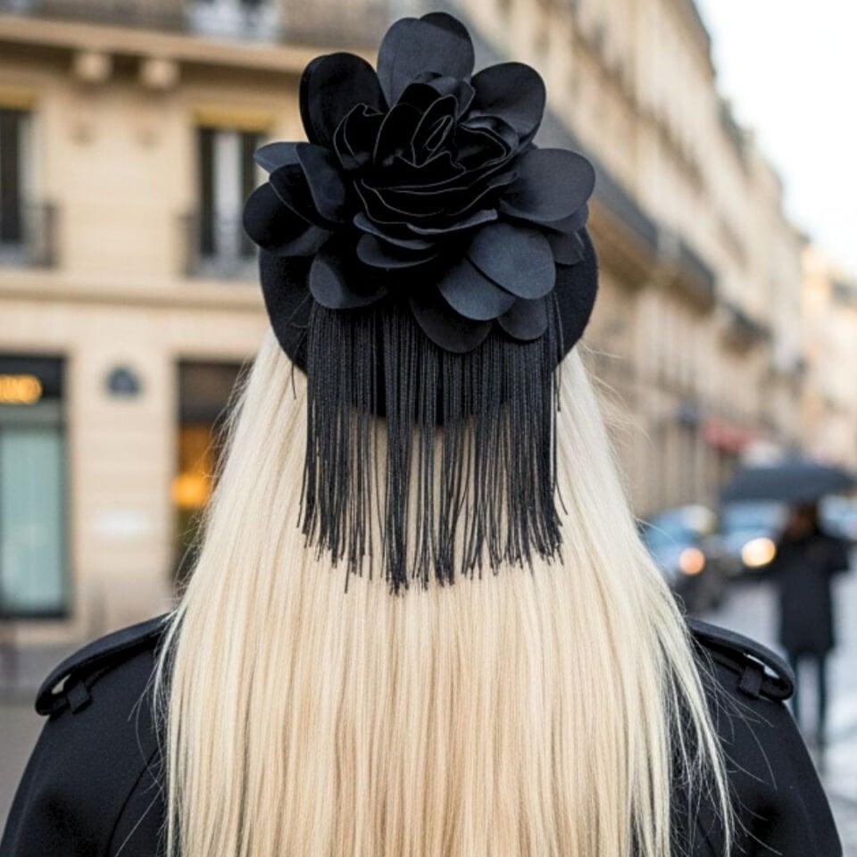 Amata Siyah Renk Ressam Bere Yetişkin Boy