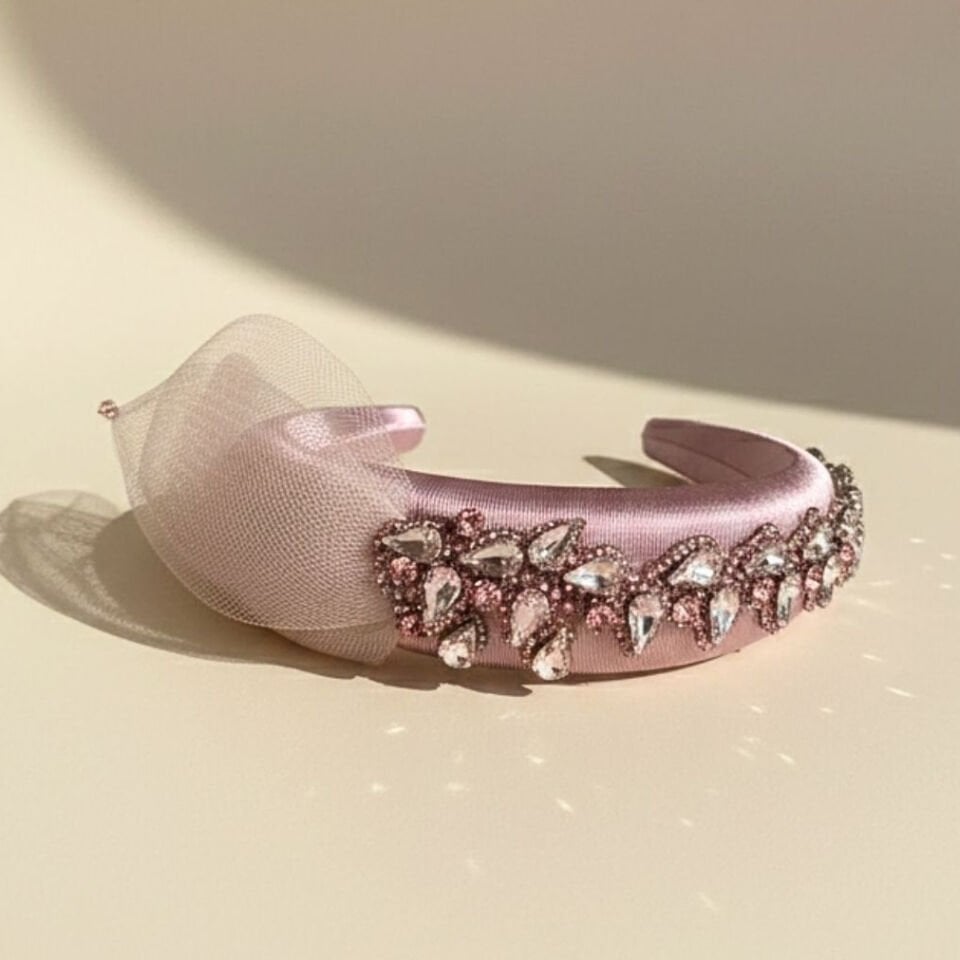 Mila Pudra Pembe Renk Taç