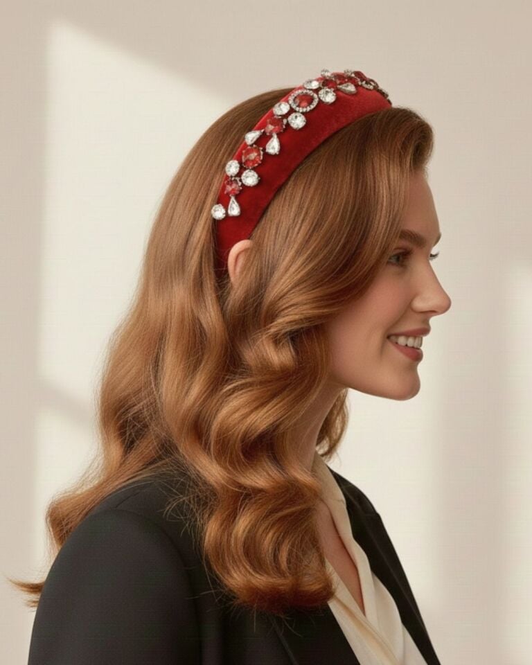 Mila Kırmızı Renk Taç