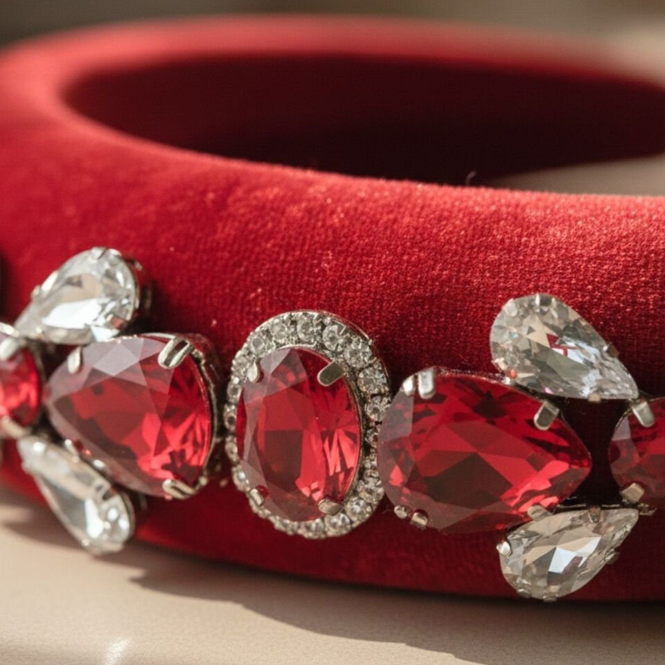 Mila Kırmızı Renk Taç