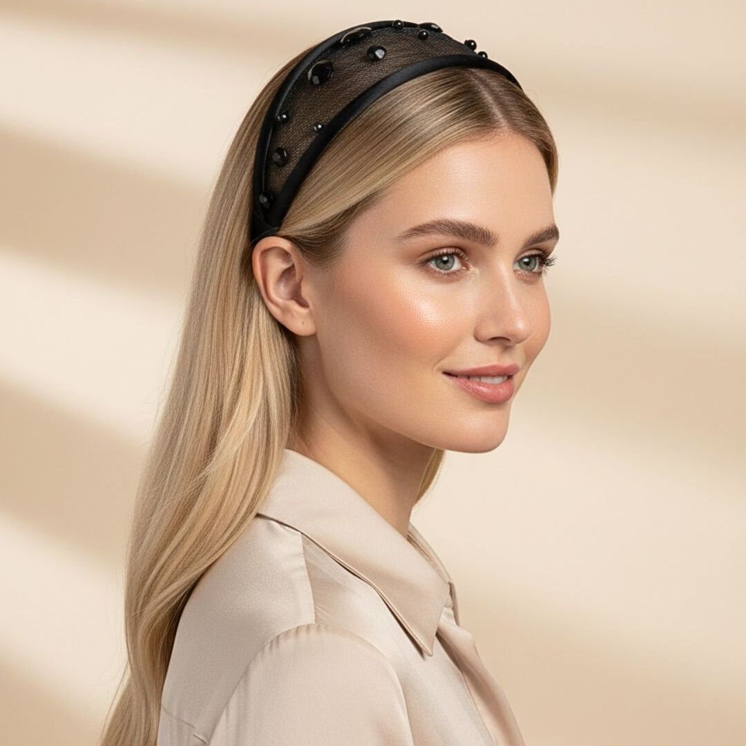 Mila Siyah Renk Taç