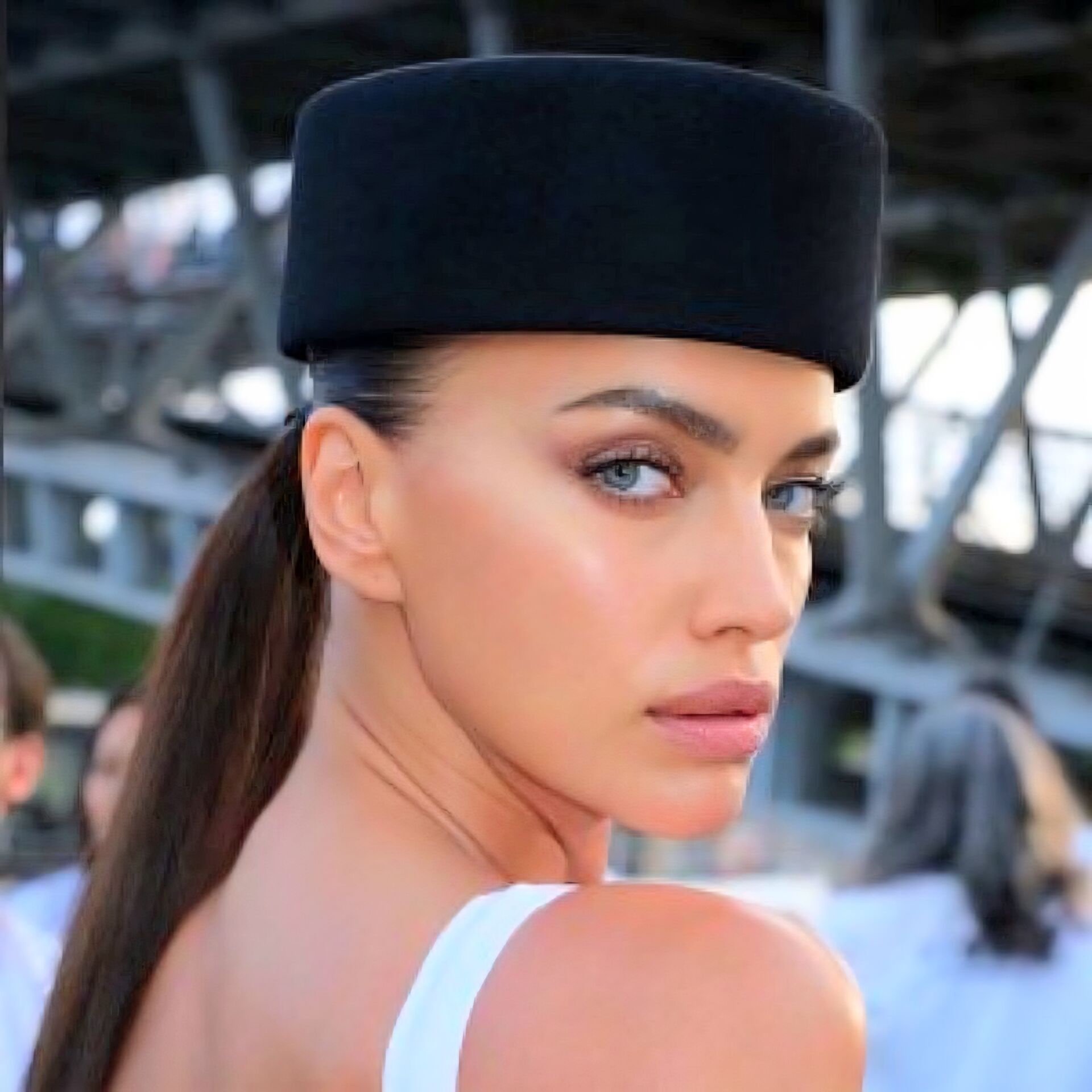 Samantha Siyah Renk  Şapka