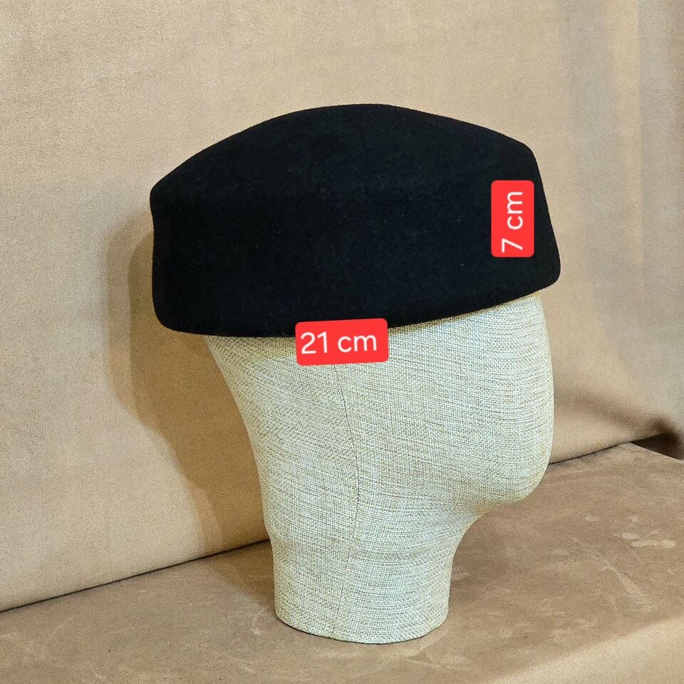 Samantha Siyah Renk  Şapka