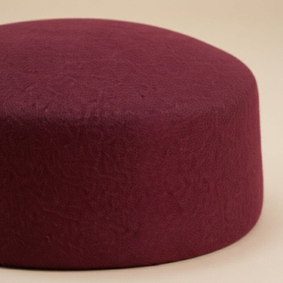 Samantha Bordo Renk  Şapka