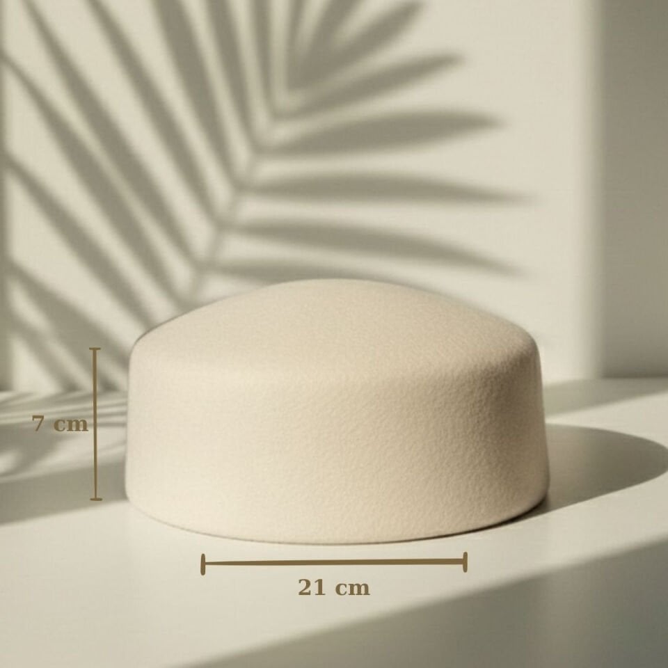 Samantha Krem Renk Şapka