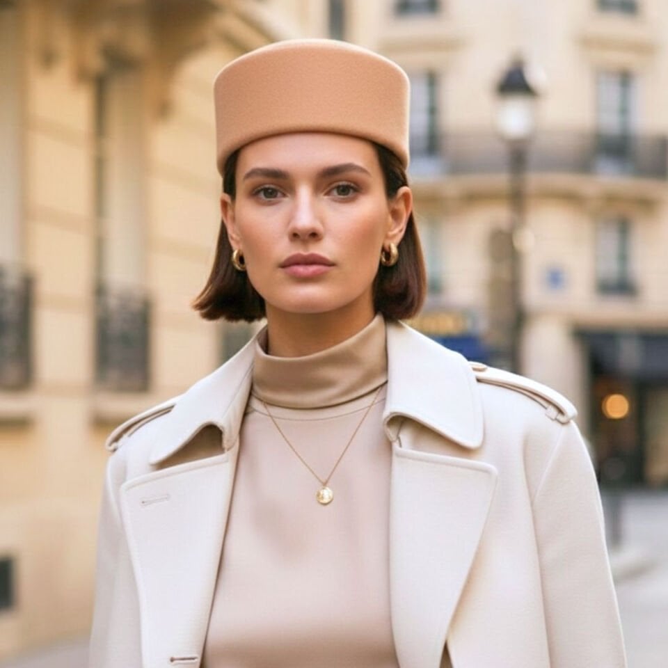 Samantha Camel Renk Şapka