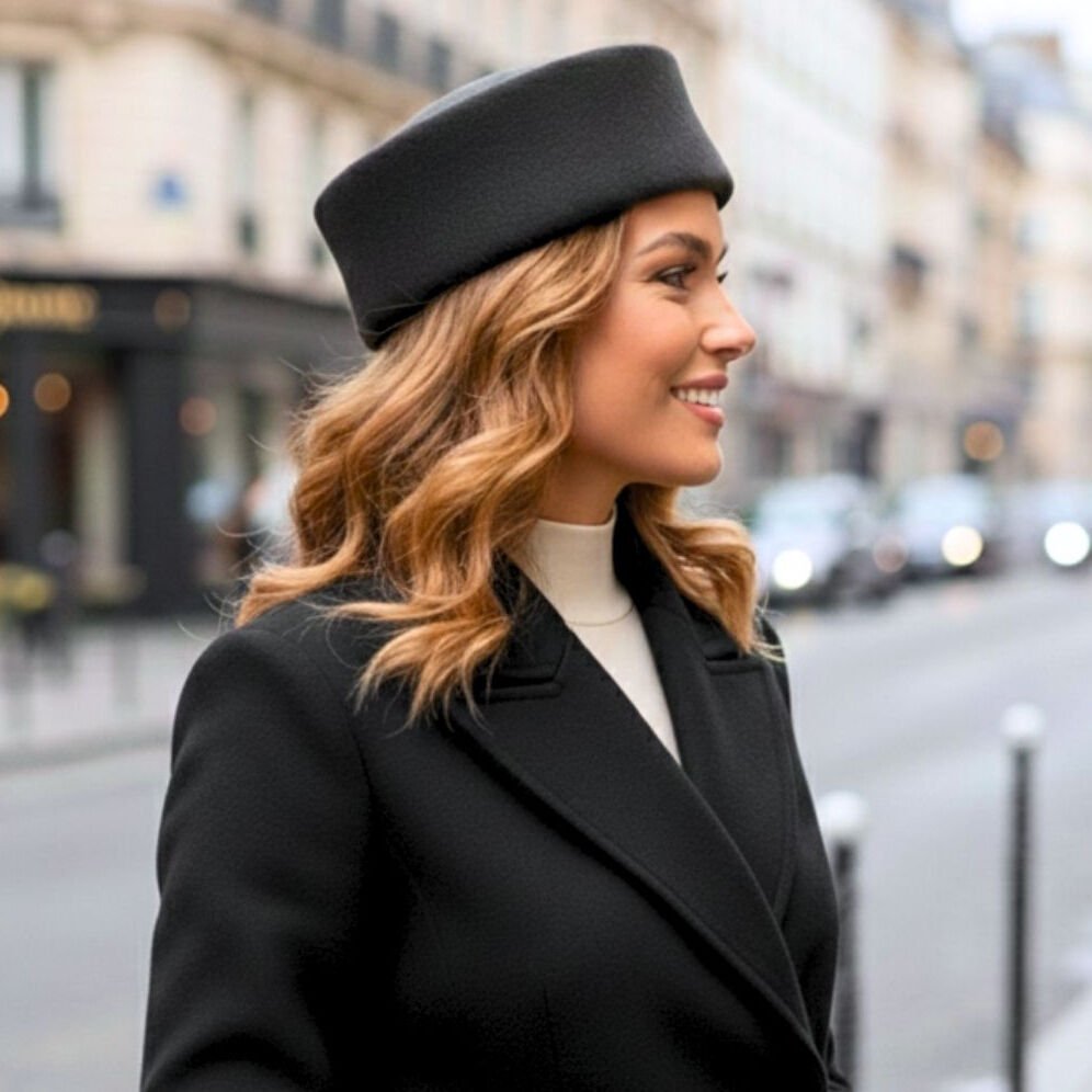 Isabella Siyah Renk  Şapka