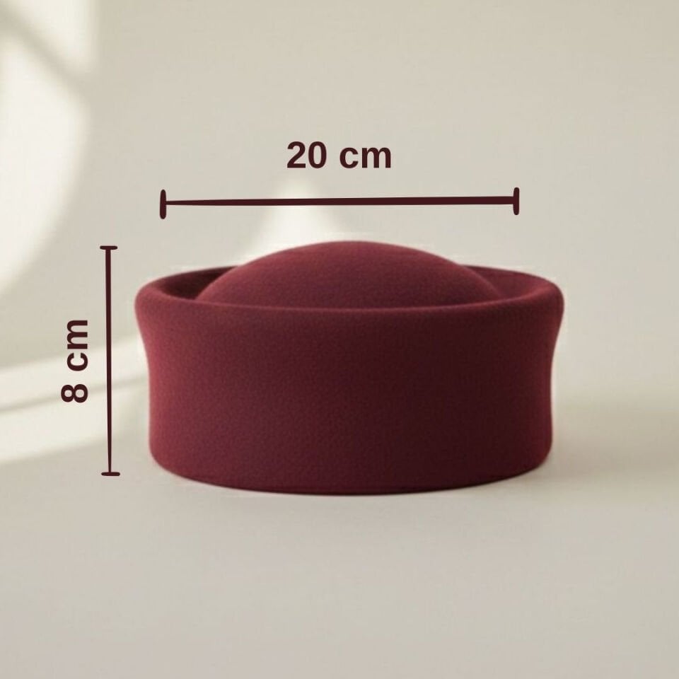 Isabella Bordo Renk Şapka