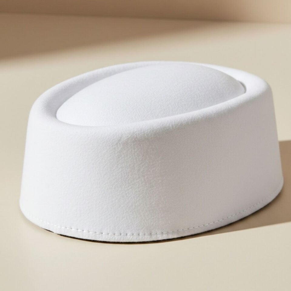 Lisa Beyaz Renk Şapka