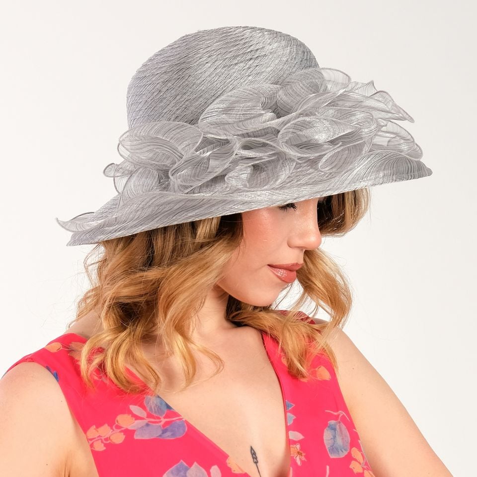 Diana Gri Renk Şapka