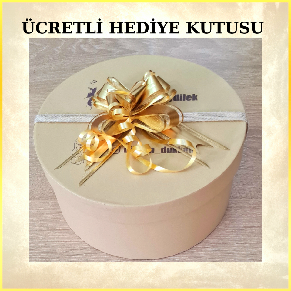 Raina Pembe Beyaz Renk Elegan Şapka 30 cm - Özel Kutulu