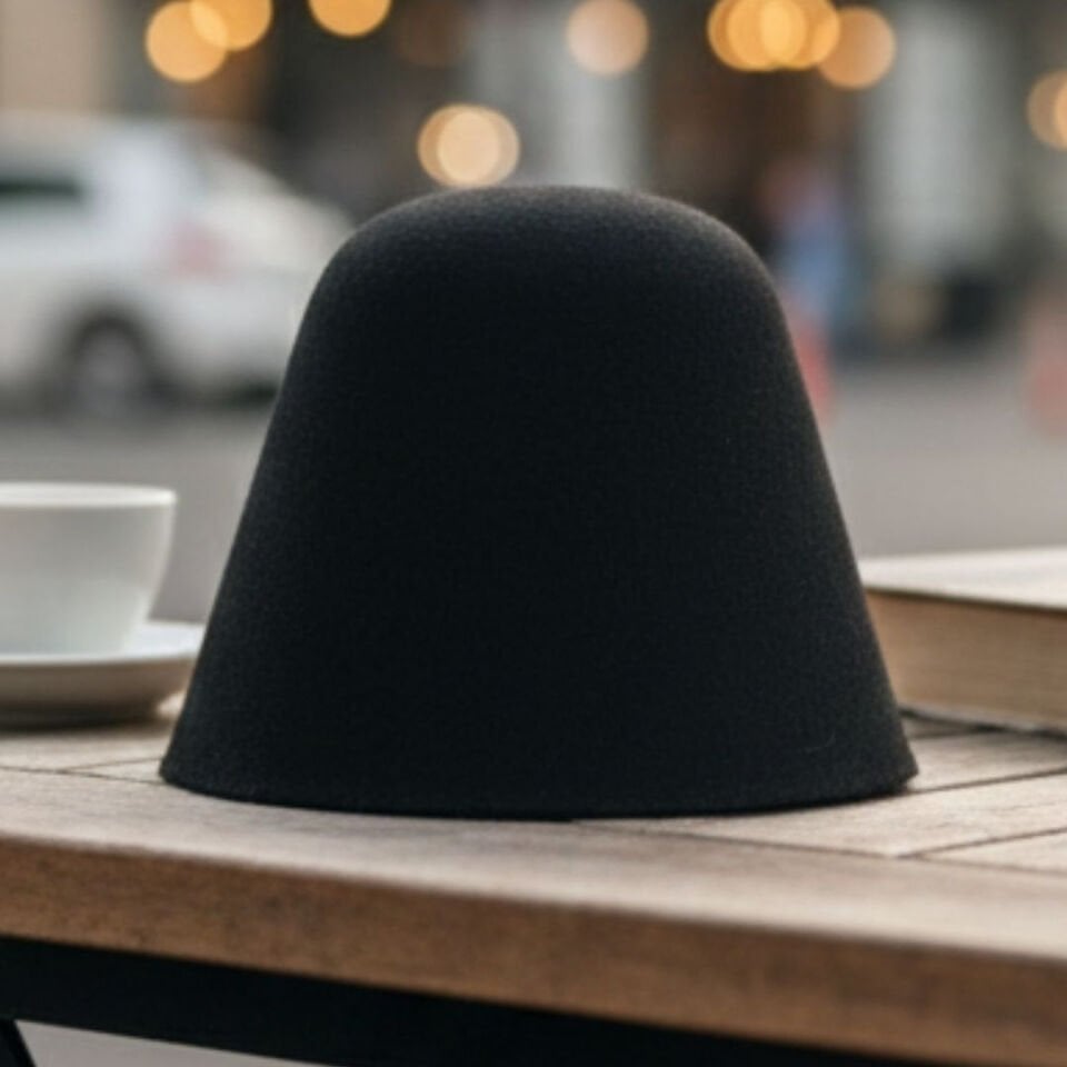 Odette Siyah Renk Şapka