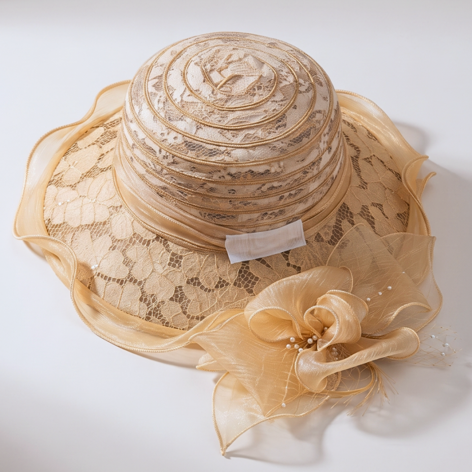 Meghan Camel Renk Alternatifli Şapka 30 cm