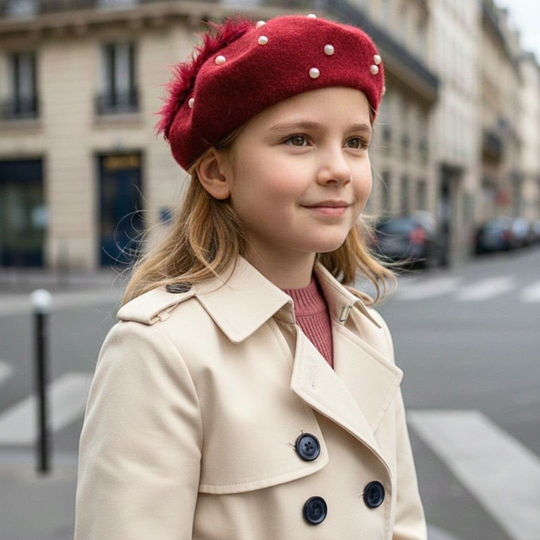 Amata Bordo Ressam Bere 5-15 Yaş Kız Çocuk