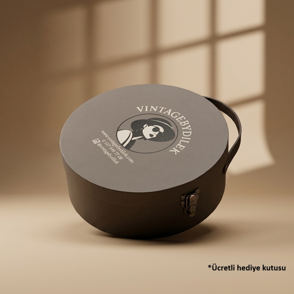 Belle Ekru Renk Elegan Şapka