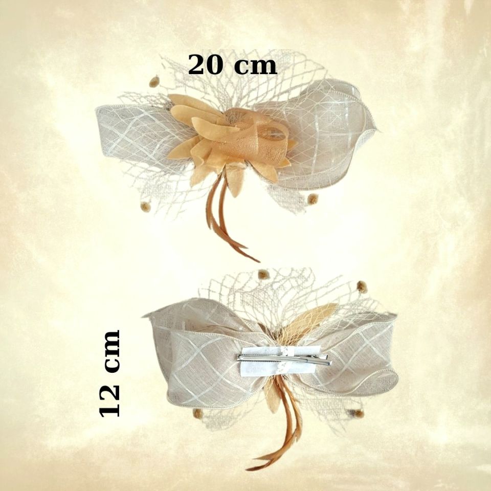 Elizabeth Capicino Renk Alternatifli Şapka 28 cm