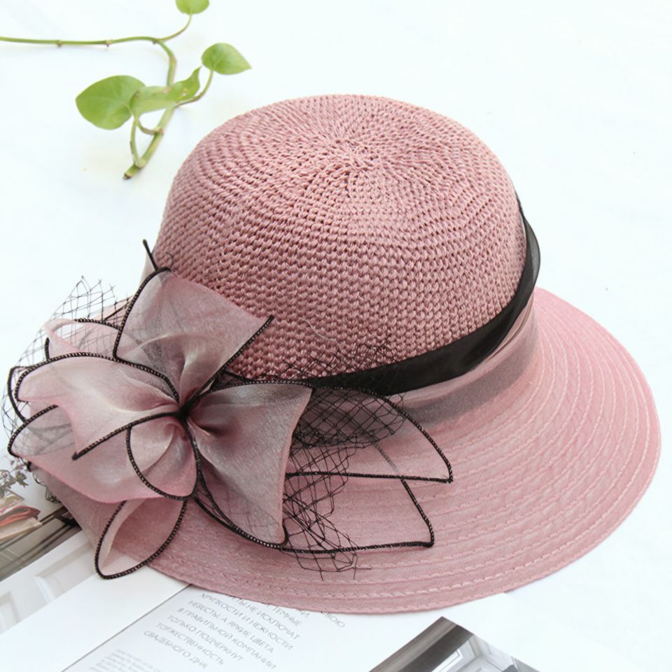 Mary Pembe Renk Şapka 35 cm