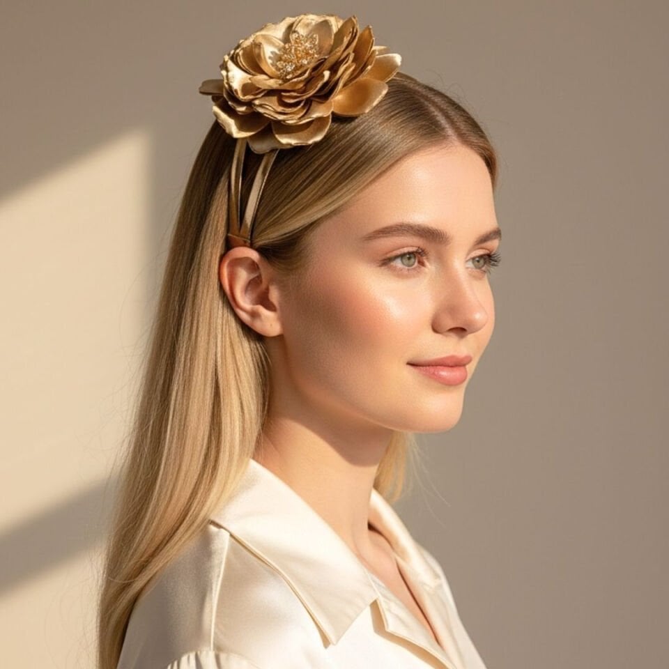 Amanda Gold Saten Taç