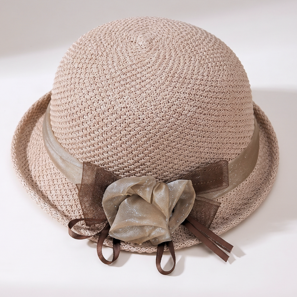 Fayette Camel Renk Şapka 26 cm