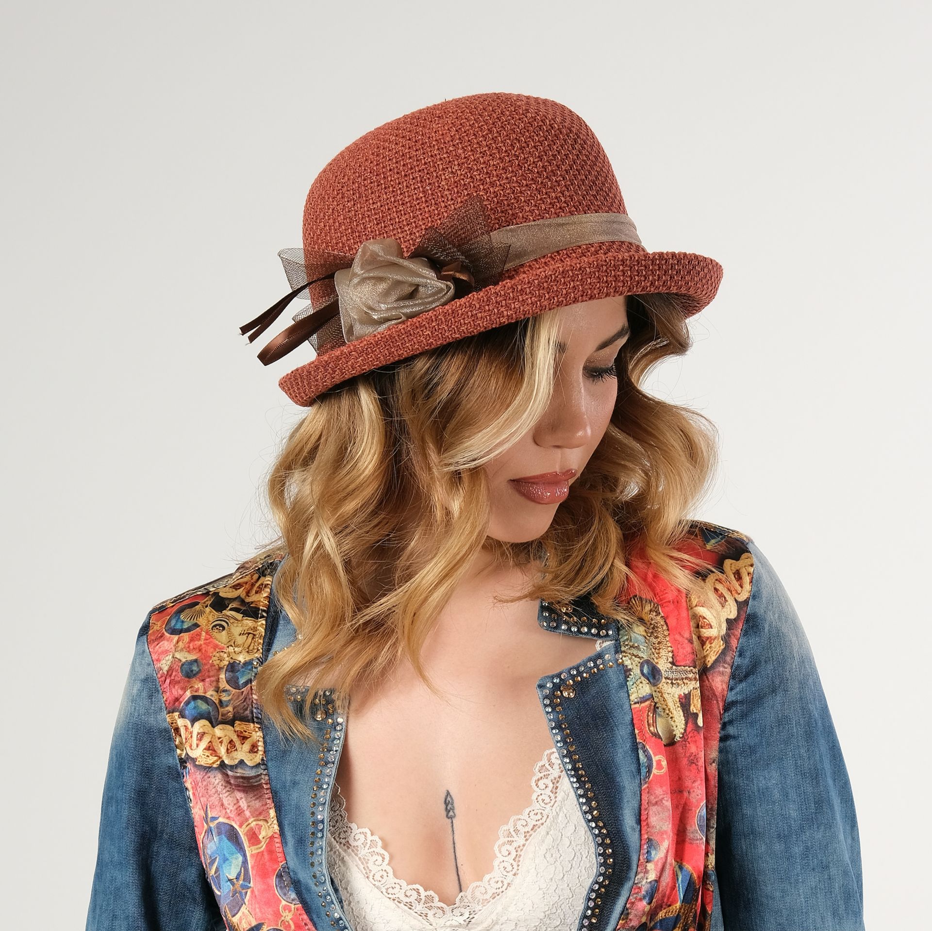 Fayette Pas Renk Şapka 26 cm