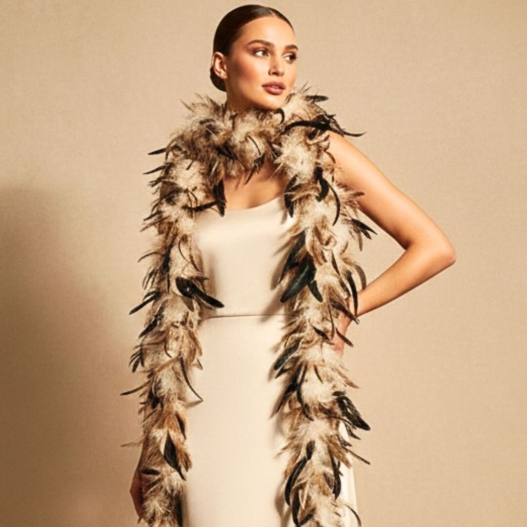 Victoria Ekru Renkli Otriş