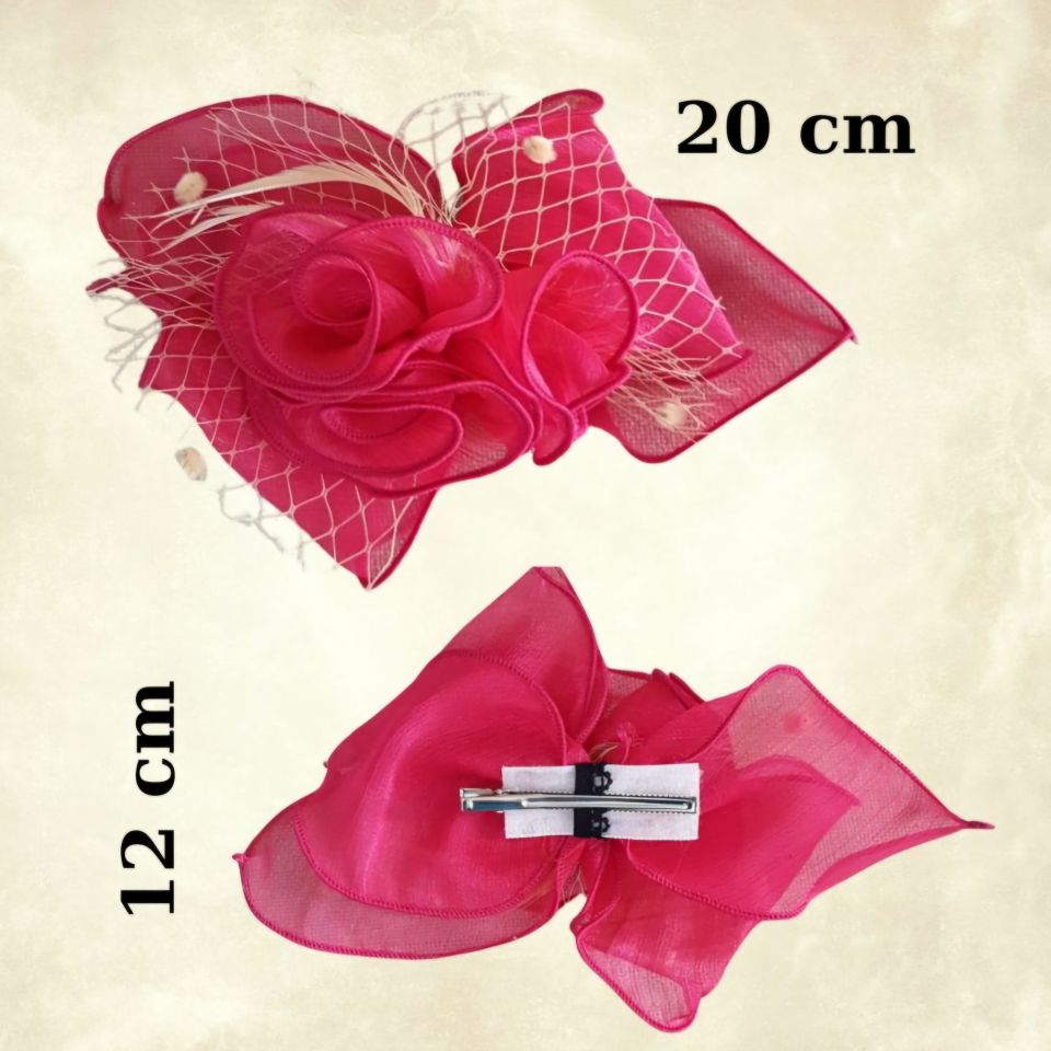 Orva Eskitme Pembe Renk Alternatifli  Şapka 28 cm