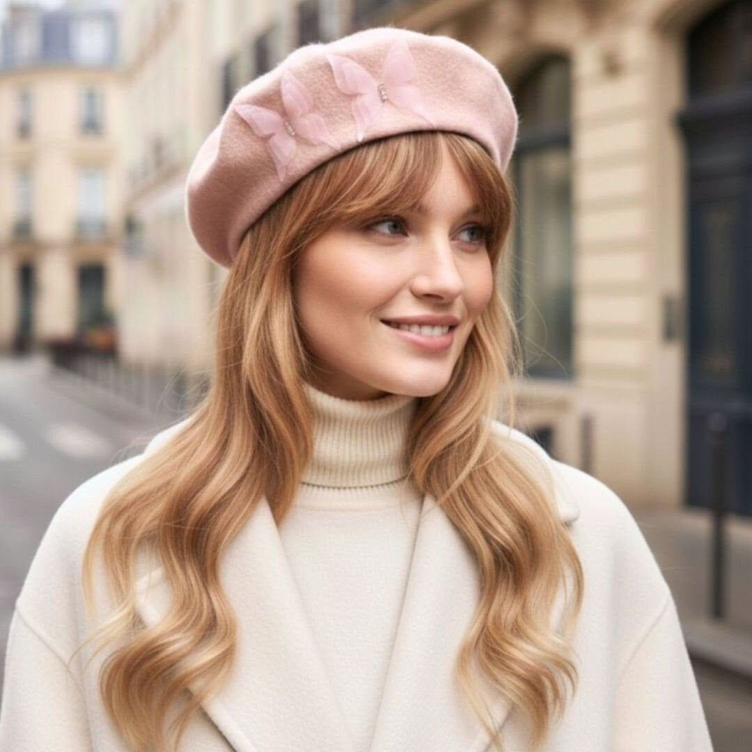 Amata Pembe Renk Ressam Bere Yetişkin Boy S Beden