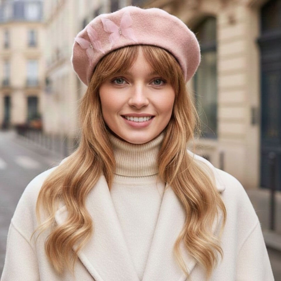 Amata Pembe Renk Ressam Bere Yetişkin Boy S Beden