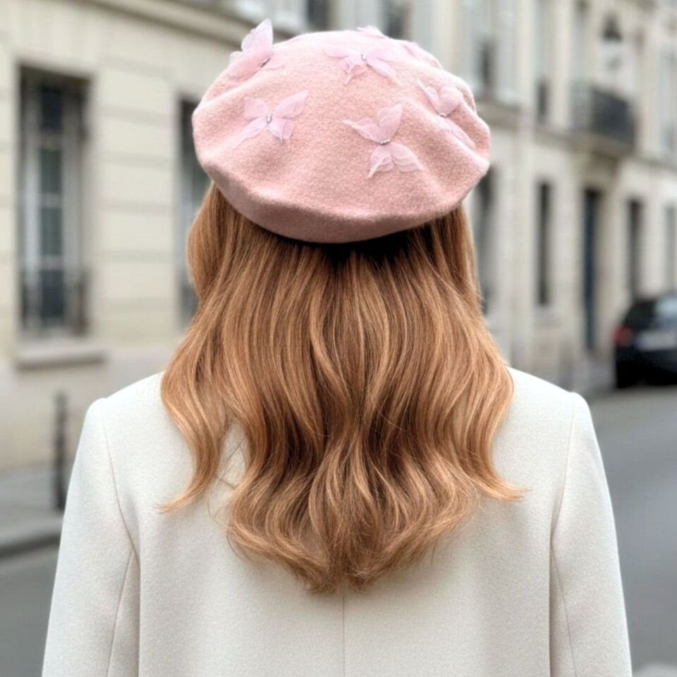 Amata Pembe Renk Ressam Bere Yetişkin Boy S Beden