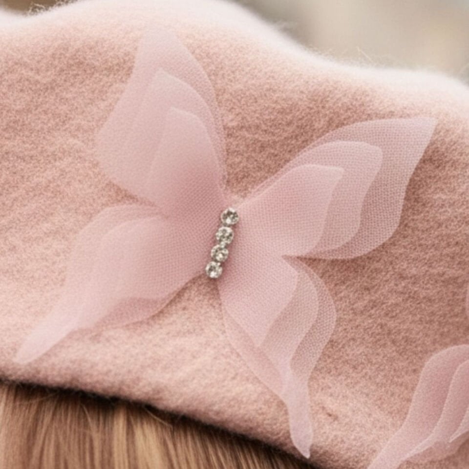 Amata Pembe Renk Ressam Bere Yetişkin Boy S Beden