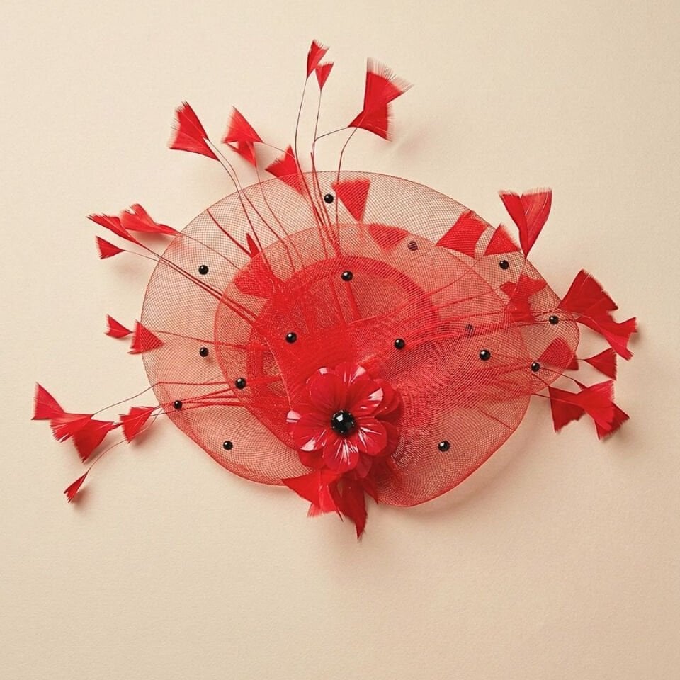 Ann Kırmızı Renk Vualet 25 cm