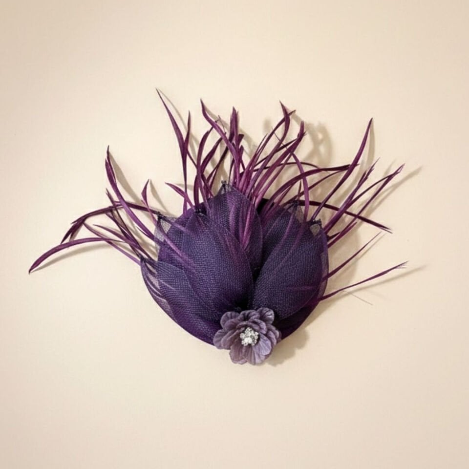 Hazel Mor Mürdüm Renk Vualet 20 cm