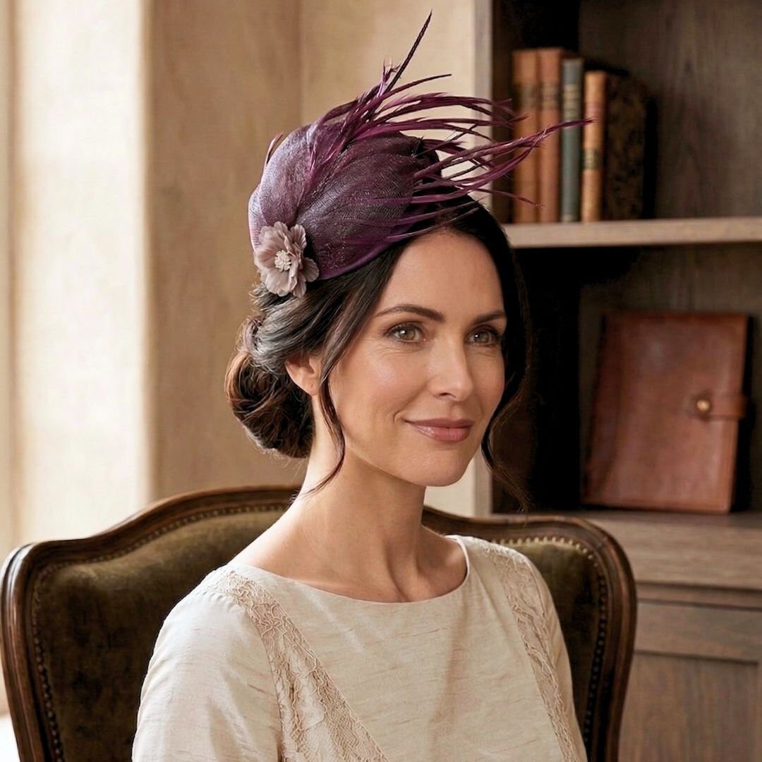 Hazel Mor Mürdüm Renk Vualet 20 cm