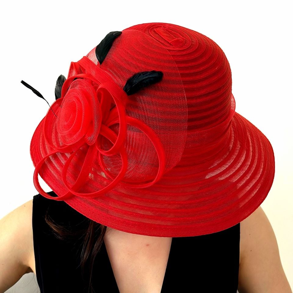 Patrice Kırmızı Renk Şapka 33 cm