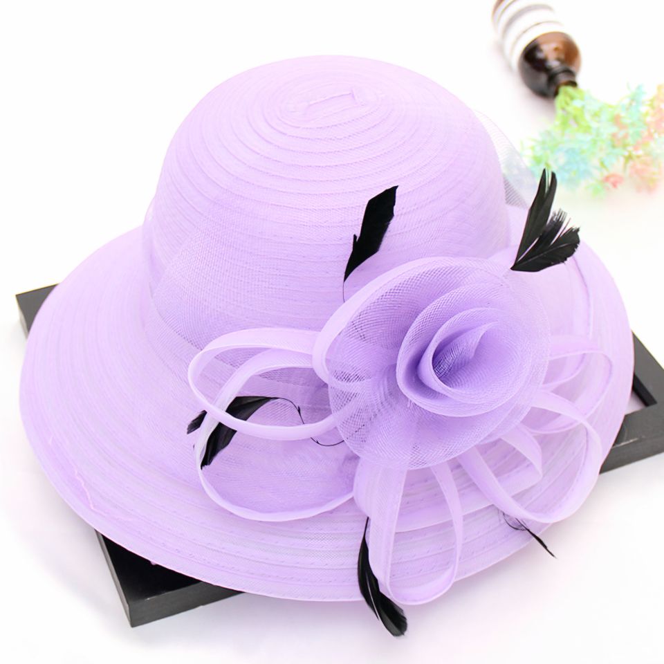 Patrice Lila Renk Şapka 33 cm