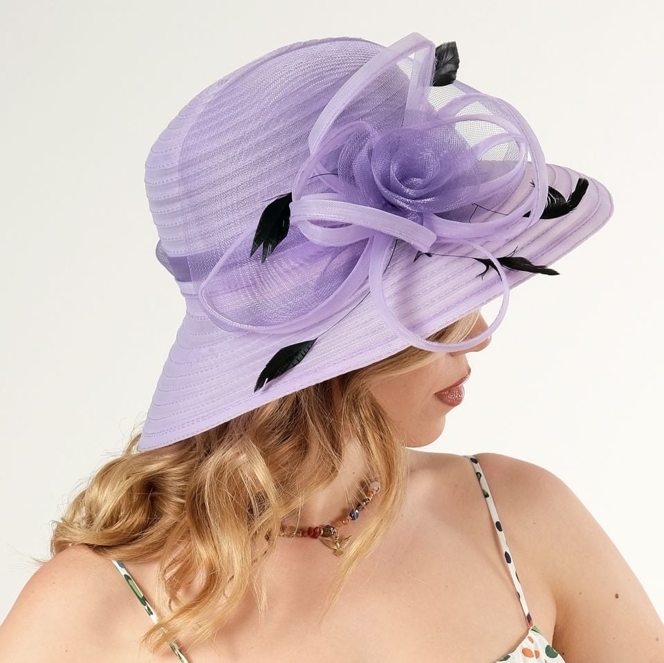 Patrice Lila Renk Şapka 33 cm