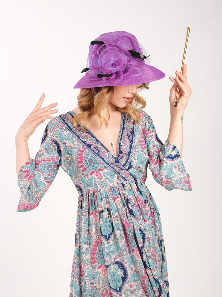 Patrice Lavanta Renk Şapka 33 cm