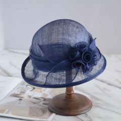 Artus Lacivert Renk  Elegan Şapka 27 cm  Özel Şapka Kutulu