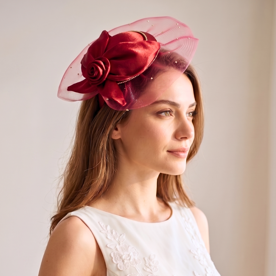 Rose Bordo Renk Vualet 28 cm