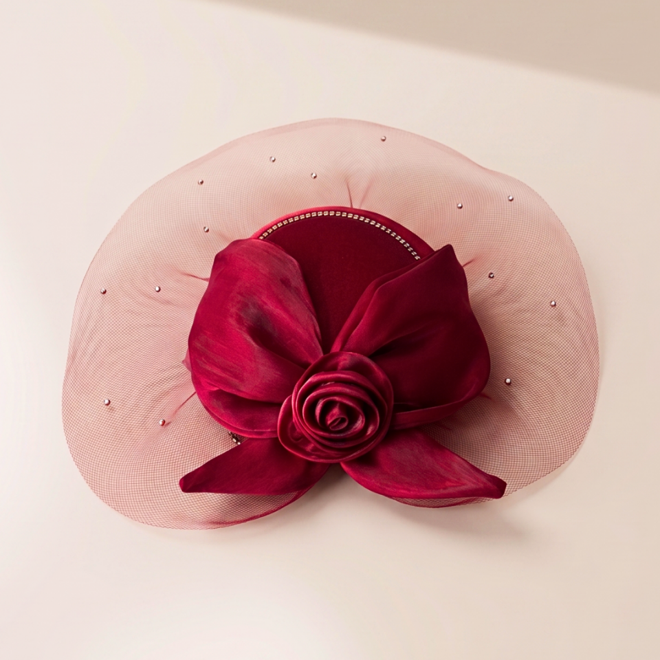 Rose Bordo Renk Vualet 28 cm