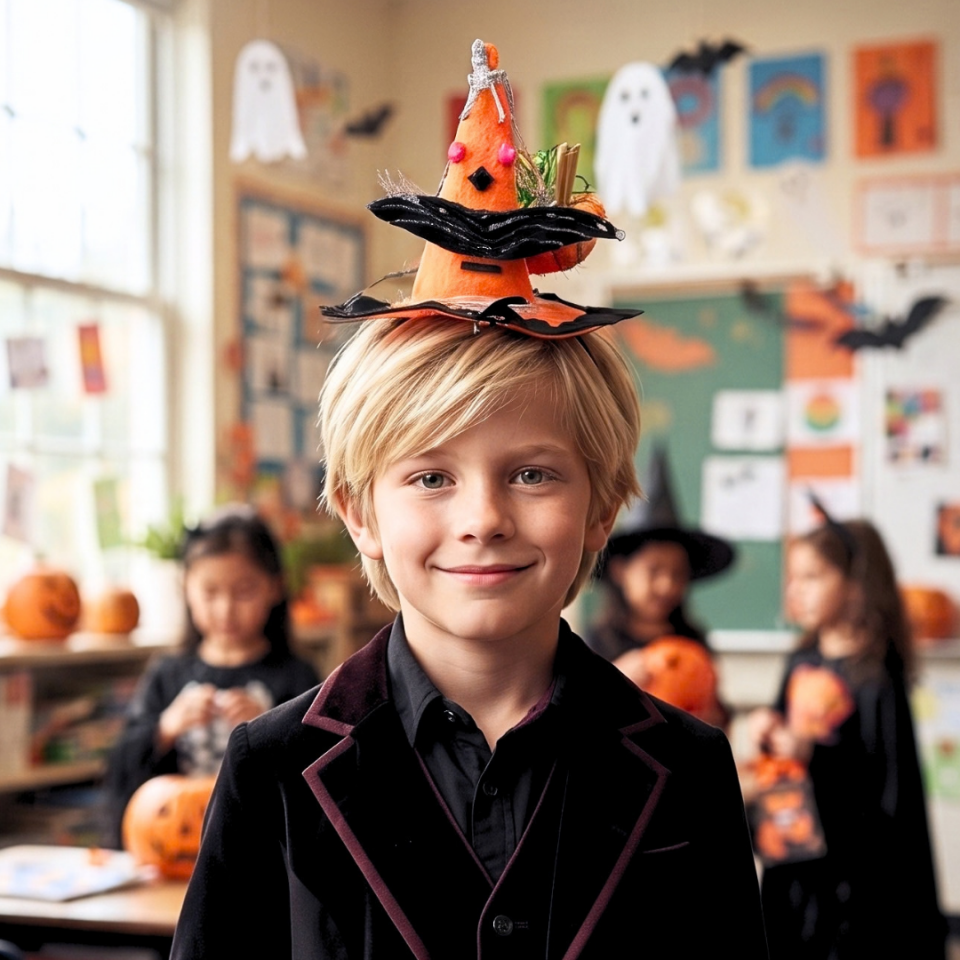 Halloween Erkek Çocuk Şapka