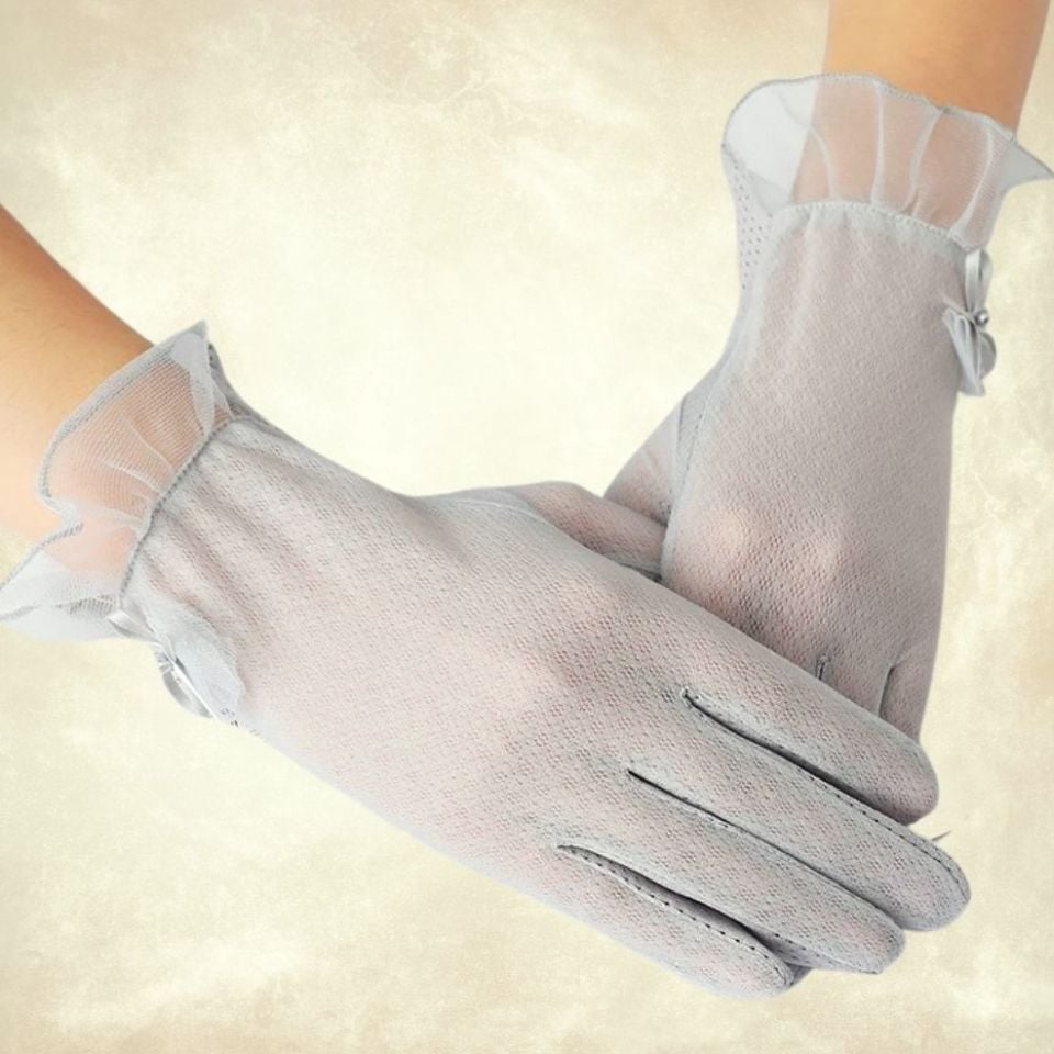 Gri Renk Sürüş Eldiveni
