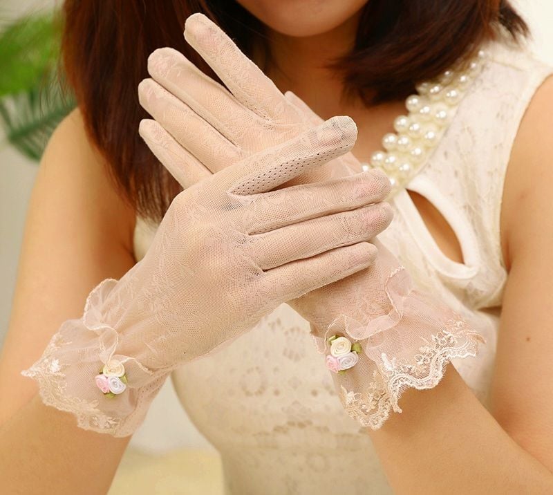 Krem Renk Sürüş Eldiveni