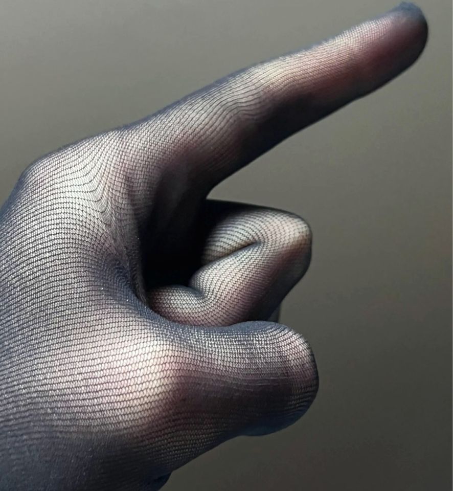 Leydi Siyah Tensel Eldiven 65 cm