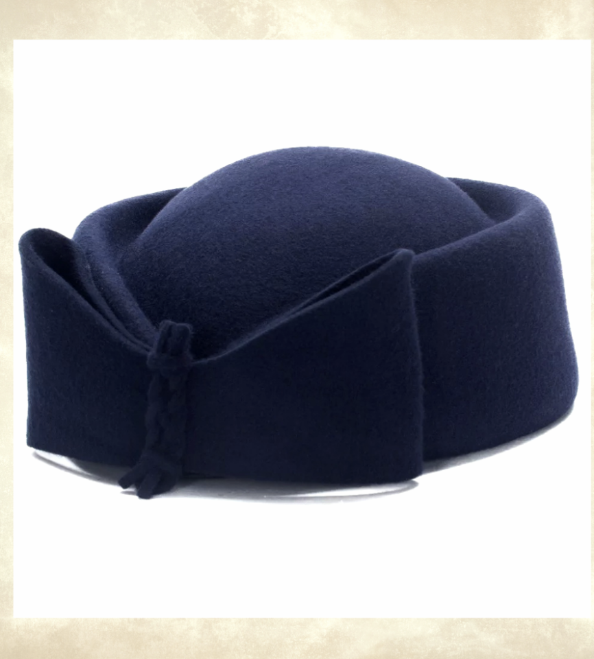 Catherine Lacivert Renk  Vualet Şapka