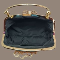 Fiyonk Model Fuşya Renk Tasarım Çanta